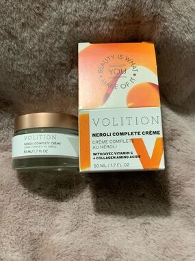 Volition Neroli Complete Crème — Hydrating Face Moisturizer in Orange
